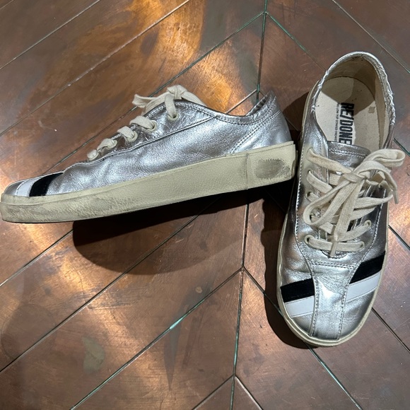 RE/DONE 70’s low stripe sneaker size 40 (9) made in Italy - Picture 4 of 6